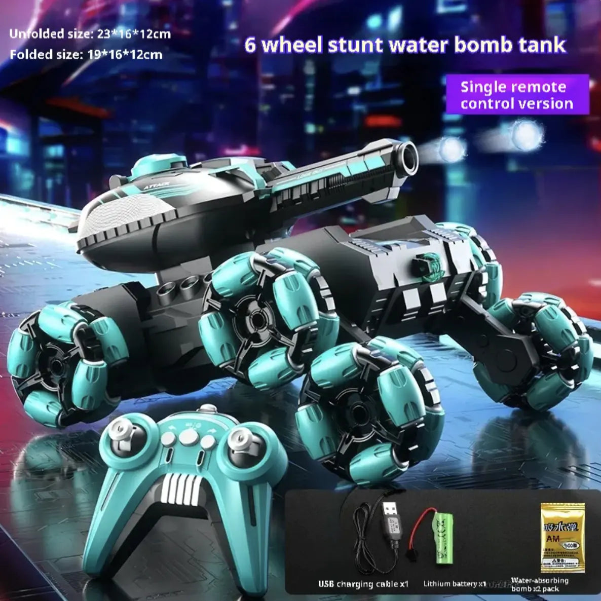 Gesture Boys Omni-Wheel Motion Control Tank β The Ultimate RC Stunt Machine! ππ₯