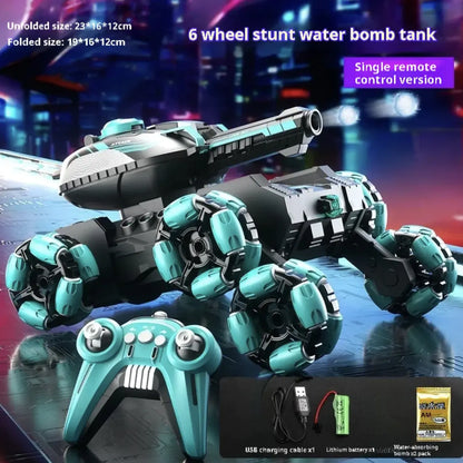 Gesture Boys Omni-Wheel Motion Control Tank – The Ultimate RC Stunt Machine! 🚀🔥